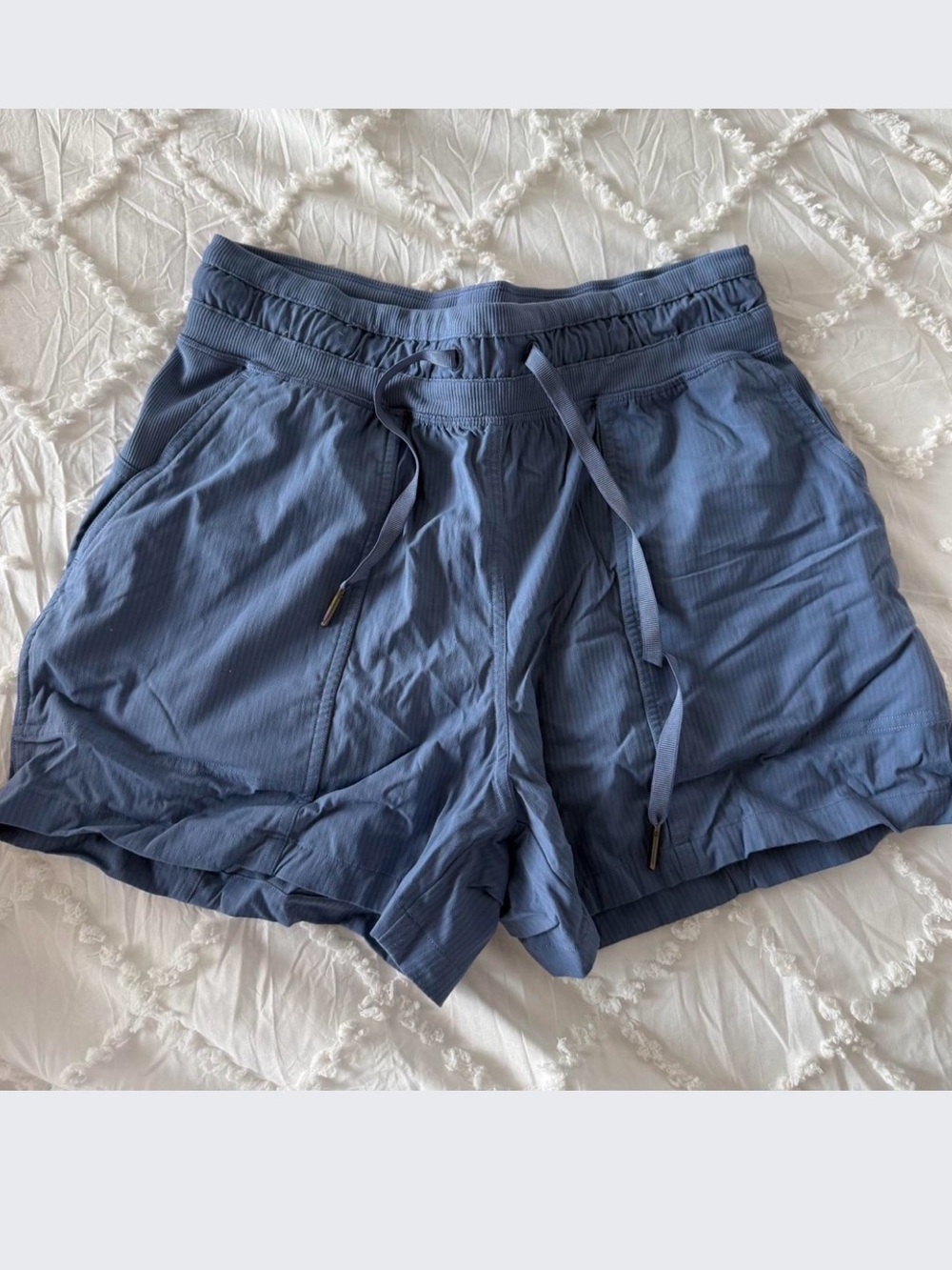 lululemon athletica dance studio Blue Drawstring Shorts